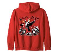 Coo! Coo! Pidgeon King Viene rovesciato in Un Colpo di Stato. Felpa con Cappuccio