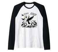 Coo! Coo! Pidgeon King Viene rovesciato in Un Colpo di Stato. Maglia con Maniche Raglan