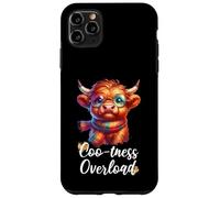 Coo-tness Overload Highland Cow Farm Goth Cottagecore Custodia per iPhone 11 Pro Max