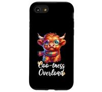 Coo-tness Overload Highland Cow Farm Goth Cottagecore Custodia per iPhone SE (2020) / 7/8