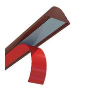 Cooalinar Silicone Doccia per Barriera Stop Acqua Soglia,Barriera Bordo Doccia Autoadesiva,Ferma Acqua Doccia Guarnizione,Flessibile,Tagliabile,per Bordo per Piano di Lavoro,lavandino