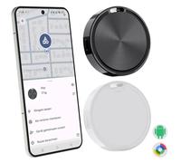 CooAoo Android Tracker Tag, Trova chiavi compatibile con Google I miei dispositivi (SOLO Android) Smart Tag Android Tracker Key Finder per borse e valigie, chiavi, bagagli, confezione da 2