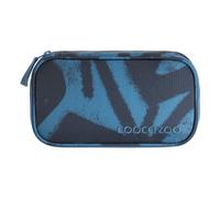 Coocazoo - Astuccio 24 cm (Graffiti Groove) blu