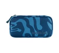 Coocazoo Astuccio portapenne, scomparto circolare, scomparto per triangoli, scomparto per orari, portapenne rimovibile, scomparto con cerniera, a partire dalla 3a classe, Breaking Waves