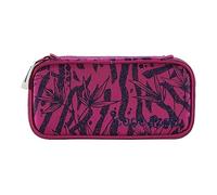 Coocazoo Astuccio per matite, astuccio per matite, set di scomparti quadrati, scomparto per orari, portapenne rimovibile, tasca aggiuntiva con cerniera, rosa, M, Astuccio