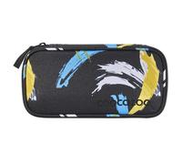 coocazoo Astuccio portapenne, scomparto circolare, scomparto per triangoli, scomparto per orari, portapenne rimovibile, scomparto con cerniera, a partire dalla 3a classe, Crazy Artnight, Alla moda