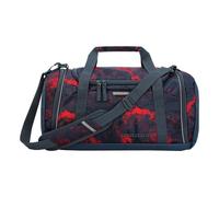 Coocazoo Borsa sportiva Broken Black – nero-rosso