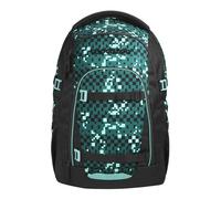 Coocazoo Mate - Zaino scolastico 44 cm (Pixel Blox) verde