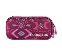 Coocazoo PencilDenzel, astuccio portamatite, scomparto geotriangolare, scomparto per il tempo, portapenne rimovibile, scomparto aggiuntivo con cerniera, rosa caramella, 1