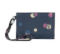 coocazoo Portafoglio, portafoglio con finestra interna ed esterna, portamonete e scomparti per carte di credito, chiusura in velcro, poliestere, a partire dalla 3a classe, Bubble Dreams - Nero