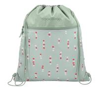 coocazoo Sacca da palestra con scomparto con cerniera e coulisse, elementi riflettenti, passanti per fissaggio allo zaino scolastico, 10 litri, a partire dalla 3a classe, Dancing Dots, Sacca sportiva