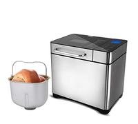 COOCHEER Macchina per il pane completamente automatico, 710 W, per pane, croccante, programmabile, per preparare il pane, con 19 programmi