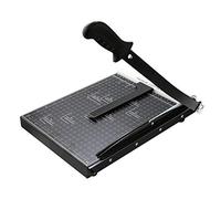COOCHEER Taglierina per carta Taglierina da carta per fogli A4, della taglierina on sistema di sicurezza automatico, Taglio simultaneo10 fogli di carta, Nero