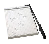 COOCHEER Taglierina professionale per foto, carta, cartone, formato A4, bianco
