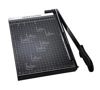 COOCHEER Taglierina professionale per foto, carta, cartone, formato A4, nero