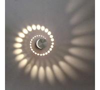 Coocnh Lampada da Parete in Alluminio Applique da Parete 3W LED Moderna Faretti Da Muro Effetto Lampada del Corridoio Bagno Apparecchio Bianco Caldo