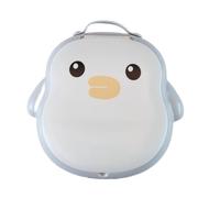 CoocooBaby Vasino portatile e pieghevole per bambini, per addestramento, WC di emergenza, per auto, campeggio, esterni, interni (pinguino)