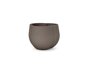 Cooee Design Clover Flower Pot 12 cm Mud Vaso, Ceramica, 15 cm, Fango