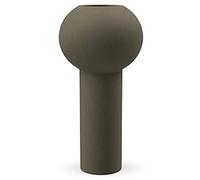 Cooee Design - Pillar - Vaso - Colore: verde oliva - 32 cm, HI-028-21-OV, diametro: 17
