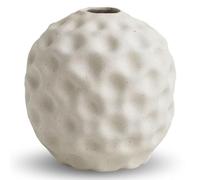 Cooee Design - Vaso da fiori - Seedpod - Ceramic - Colore: vaniglia/crema bianco - (diametro x altezza) 14 x 14 cm