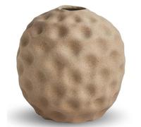 Cooee Design - Vaso da fiori - Seedpod - Ceramic - Noce/Beige - (diametro x altezza) 14 x 14 cm