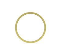 Cooee Design Wreath - Corona in Acciaio Inox e Ottone, 20 cm