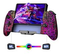 Coogamefly Controller per Nintendo Switch, Switch Controller Handheld with Hall Effect Joystick and RGB Switch Controller, Switch Wireless Switch Pro Controller con programmazione