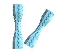 Coogime 2 giocattoli per cani, giocattoli da masticare per cani, bastoncini da masticare, spazzolini da denti in gomma naturale robusta e pulizia dei denti, palla per cani di taglia grande, media,