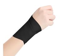 Coogime Tutore per polso leggero, tendinite, bendaggio per mano, cisti ganglionica (nero)