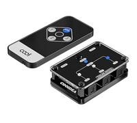 COOIDEA Toslink Audio Switcher Ottico Digitale Automatico 3 in 1 out con Telecomando Wireless Supporta 192k/24Bit PCM2.0 DTS Dolby-AC3 Compatibile con TV/Xbox/Lettore Blu-Ray/PS