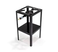 COOK BY OMAC FORNELLONE DRAGO COOK E GRILL 40X40X80, BRUCIATORE IN GHISA, METALLO NERO, OMOLOGATO
