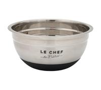 COOK CONCEPT Ciotola per Impasti Antiscivolo 20 cm Mescolare e Servire Grigia