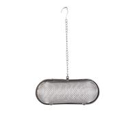 COOK CONCEPT Infusore per Tè e Spezie in Inox 11,7 cm Argento | Inox, infusore per tè e spezie, erbe, riutilizzabile, maglie fini, manutenzione facile, 11,7 cm, argento