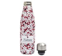 COOK CONCEPT, KA0277, Bottiglia Termica Fleur Maitresse da 50 Cl, Pratica ed Elegante, Ideale per Portare Bevande Calde o Fredde, Tappo Ermetico, Rosa