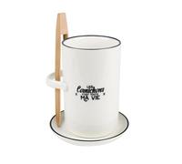 COOK CONCEPT - Ka4598 - Vaso per sottaceto con piattino e pinza per la tavola da servizio accessorio di servizio