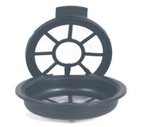 COOK CONCEPT, KA6200, Filtro caffè Riutilizzabile Compatibile Senseo® X2, Ecologico e Facile da Pulire, Ideale per caffè e infusi, Design Elegante, Bianco e Nero, Dimensioni Standard