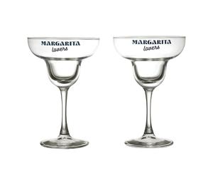 Cook Concept - KV7406 - Set Cocktail 10 Pezzi per Margarita - con 2 Bicchieri Eleganti - 2 Mescolatori e 2 Sottobicchieri - Design retrò-Chic - Rosa - Taglia Unica