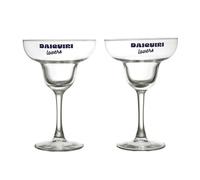 Cook Concept - KV7407 - Set Cocktail 10 Pezzi per Daiquiri - Inclusi Bicchieri - Cannucce - Sottobicchieri e Agitatori - Ideale per Serate Festive - Taglia Unica - Colore Blu