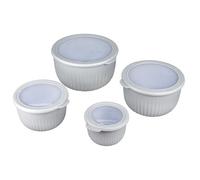 COOK CONCEPT Scatola di Conservazione per Nidificazione, Grigia, Set di 4