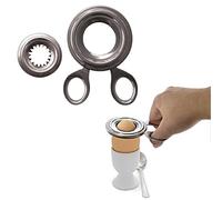 COOK CONCEPT Taglia Uova Sode Taglio Preciso in un Gesto 10 cm Argento | Taglia uova, taglio netto in un gesto, uova sode e bazzotte, preciso, compatto, manutenzione facile, 10 cm, argento