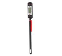 COOK CONCEPT Termometro Digitale da Cucina -50 a +300°C Preciso Nero | Plastica, termometro digitale, gamma -50 a +300°C, display chiaro, carni marmellate sciroppi, formato 18 cm, preciso, nero