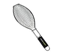 Cook’in Garden - Griglia Barbecue Speciale Pesce, Dimensioni 15 × 31 cm, Acciaio galvanizzato Resistente, Manico Soft Touch ergonomico, Compatibile Multi-Marche