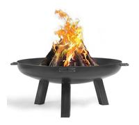 Cook King Polo Braciere 100 cm - Braciere per barbecue da giardino - Braciere per esterni & braciere - Forno per terrazza in acciaio legato - Braciere per giardino - Stufa a legna con piedi - 100 x