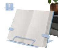 Cookbook Stand - Adjustable Height Desktop Riser, Laptop Stand with Angle Support, Reading Stands, Kitchen and Study Accessory, Book Holder for Studying College Classroom Library Living Room