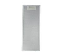 Cooker Hoods For Extractor Vents Metal Mesh Filter Silver Easy Installation 5 Layers Of Aluminized Grease Filtration mesh foil filter