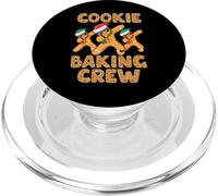 Cookie Baking Crew Dabbing Gingerbread Uomini cappelli di Natale PopSockets PopGrip per MagSafe