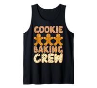 Cookie Baking Crew Gingerbread Men - Cute Family Baking Canotta