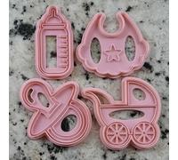 Cookie cutter formina tagliabiscotti baby shower lui o lei boy or girl baby