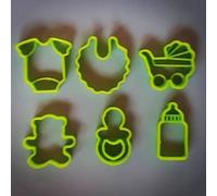 Cookie cutter formina tagliabiscotti baby shower lui o lei its a boy its a girl