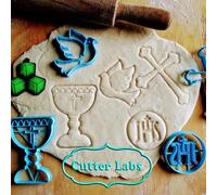 Cookie cutter formina tagliabiscotti comunione set 4 pezz eventi chiesa